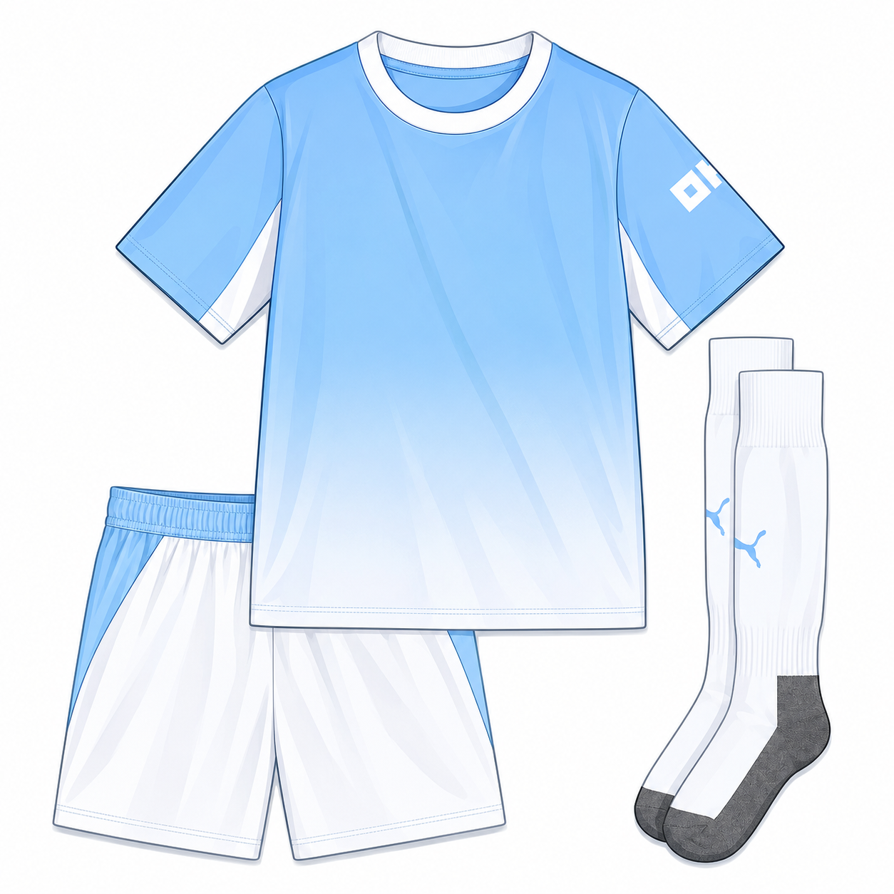 Manchester City Kids Home Football Shirt 2026/27